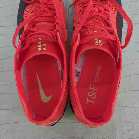 Nike Mens Zoom Dragonfly 2 Elite Bright Crimson Running Cleats FZ9315-600 Size 6 main image 9